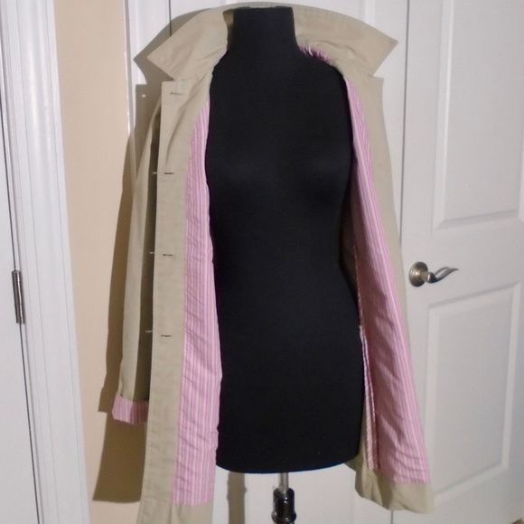 COLUMBIA Cotton Canvas Khaki Rain/Utility Jacket *FIRM PRICE* - Picture 3 of 5